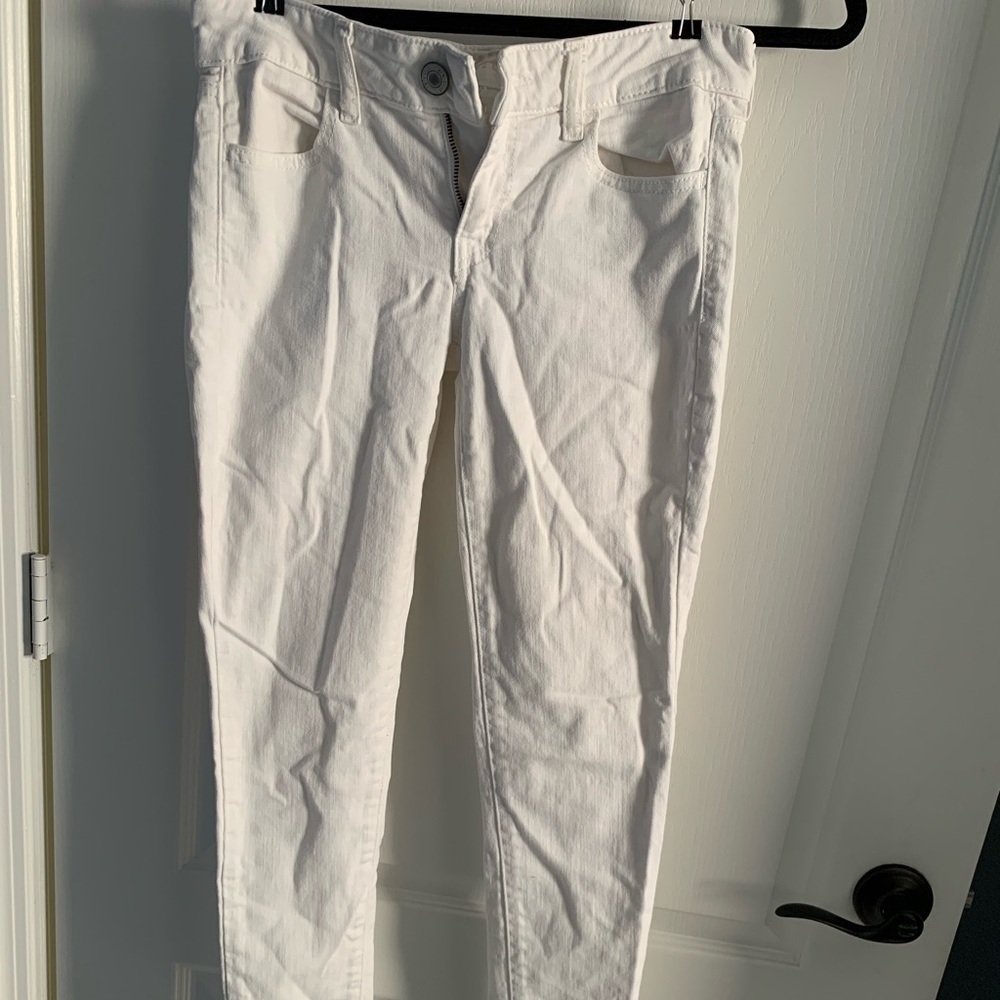 American eagle jegging white